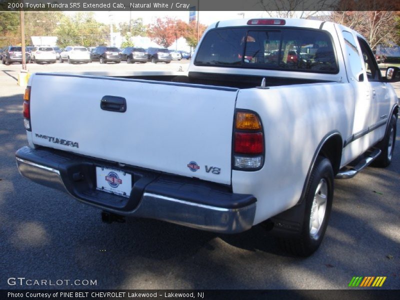 Natural White / Gray 2000 Toyota Tundra SR5 Extended Cab