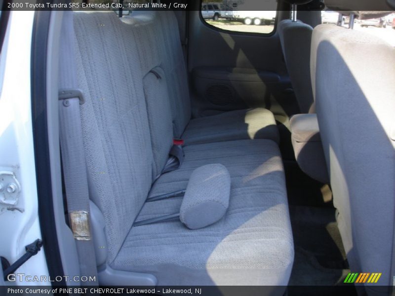 Natural White / Gray 2000 Toyota Tundra SR5 Extended Cab
