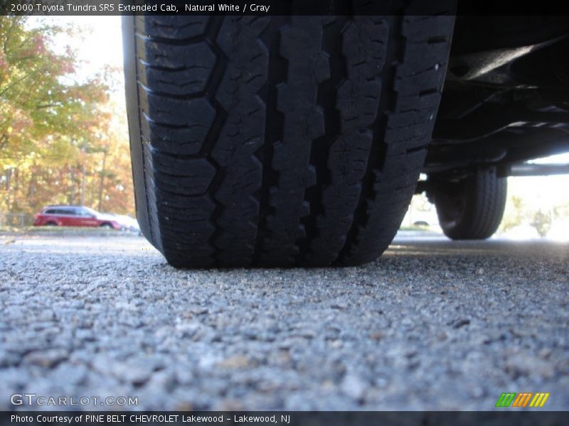 Natural White / Gray 2000 Toyota Tundra SR5 Extended Cab
