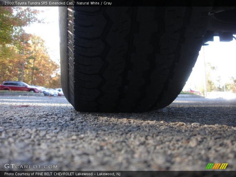 Natural White / Gray 2000 Toyota Tundra SR5 Extended Cab