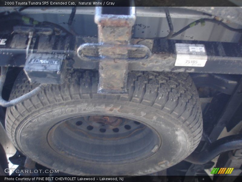 Natural White / Gray 2000 Toyota Tundra SR5 Extended Cab