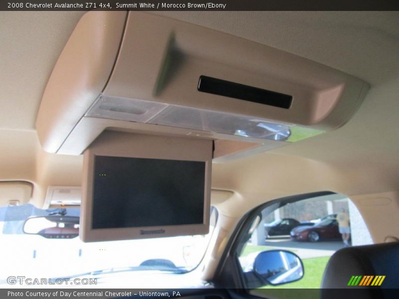 Summit White / Morocco Brown/Ebony 2008 Chevrolet Avalanche Z71 4x4