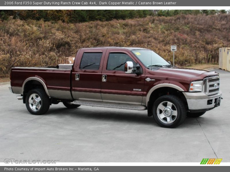  2006 F350 Super Duty King Ranch Crew Cab 4x4 Dark Copper Metallic