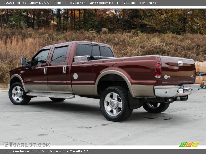  2006 F350 Super Duty King Ranch Crew Cab 4x4 Dark Copper Metallic