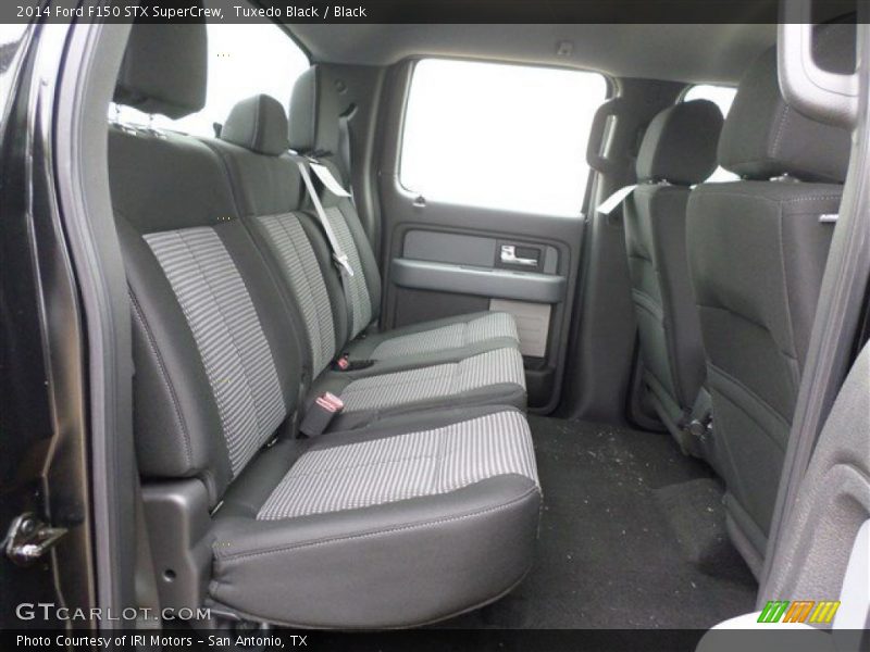 Rear Seat of 2014 F150 STX SuperCrew