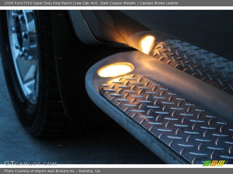 Dark Copper Metallic / Castano Brown Leather 2006 Ford F350 Super Duty King Ranch Crew Cab 4x4