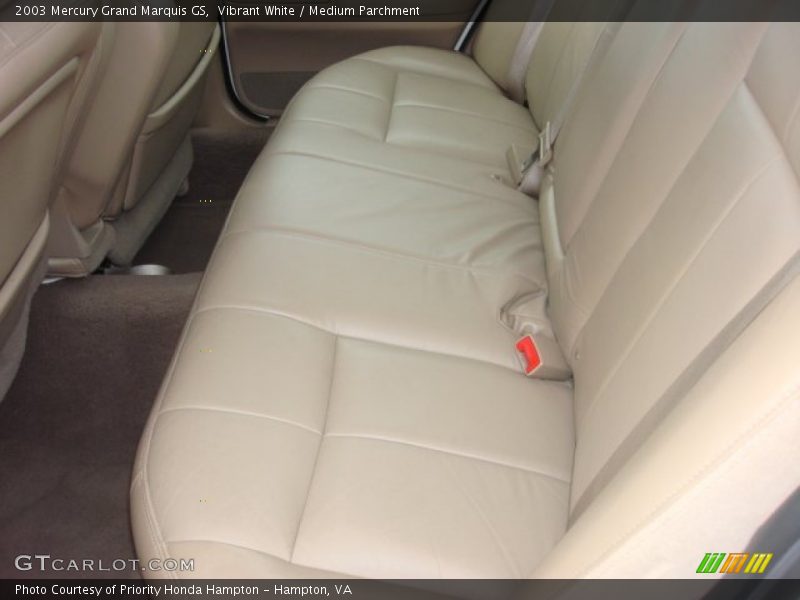 Vibrant White / Medium Parchment 2003 Mercury Grand Marquis GS