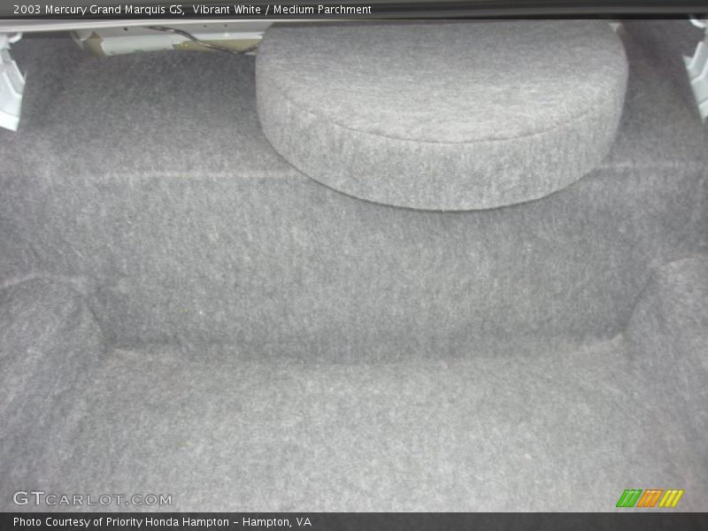 Vibrant White / Medium Parchment 2003 Mercury Grand Marquis GS
