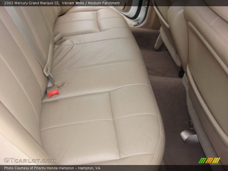 Vibrant White / Medium Parchment 2003 Mercury Grand Marquis GS