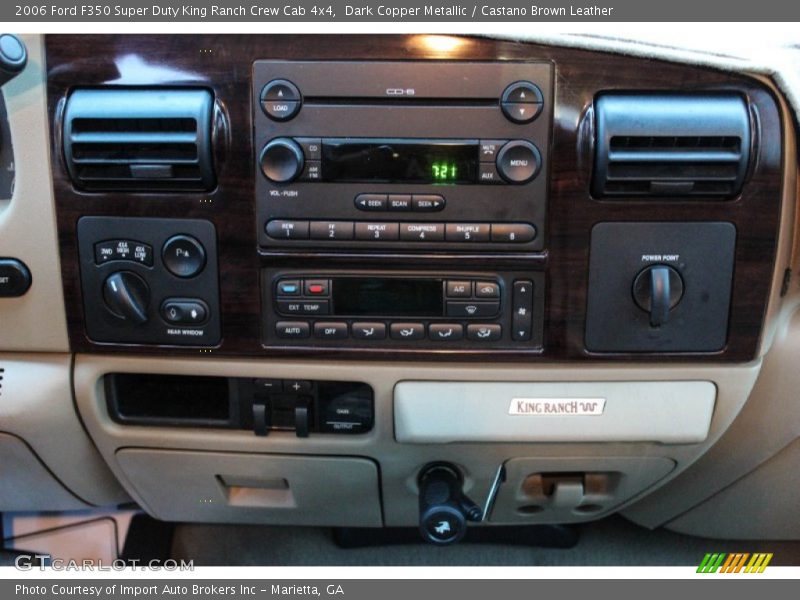 Controls of 2006 F350 Super Duty King Ranch Crew Cab 4x4