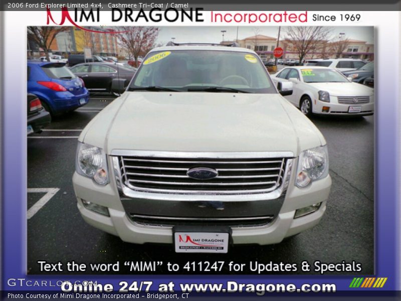 Cashmere Tri-Coat / Camel 2006 Ford Explorer Limited 4x4