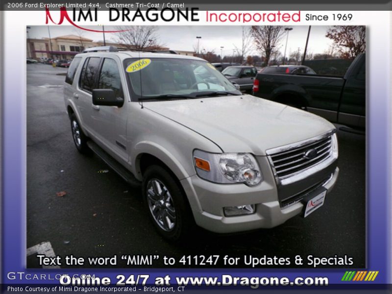 Cashmere Tri-Coat / Camel 2006 Ford Explorer Limited 4x4