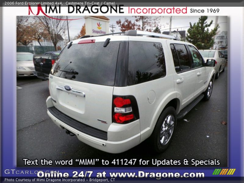 Cashmere Tri-Coat / Camel 2006 Ford Explorer Limited 4x4