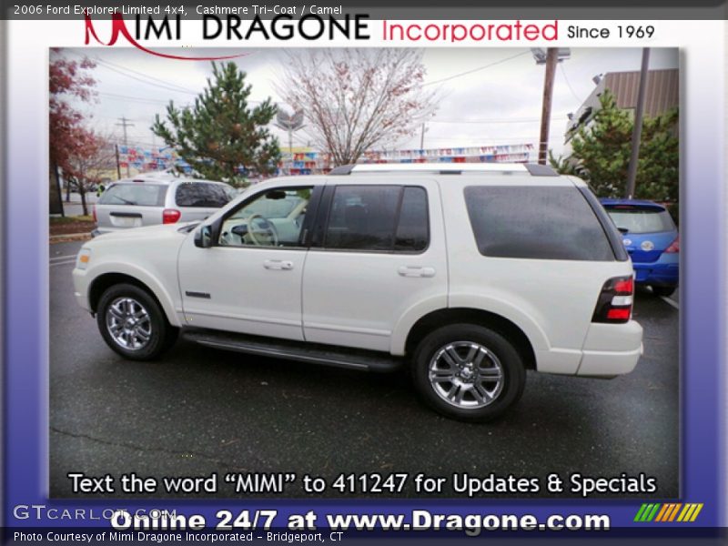 Cashmere Tri-Coat / Camel 2006 Ford Explorer Limited 4x4