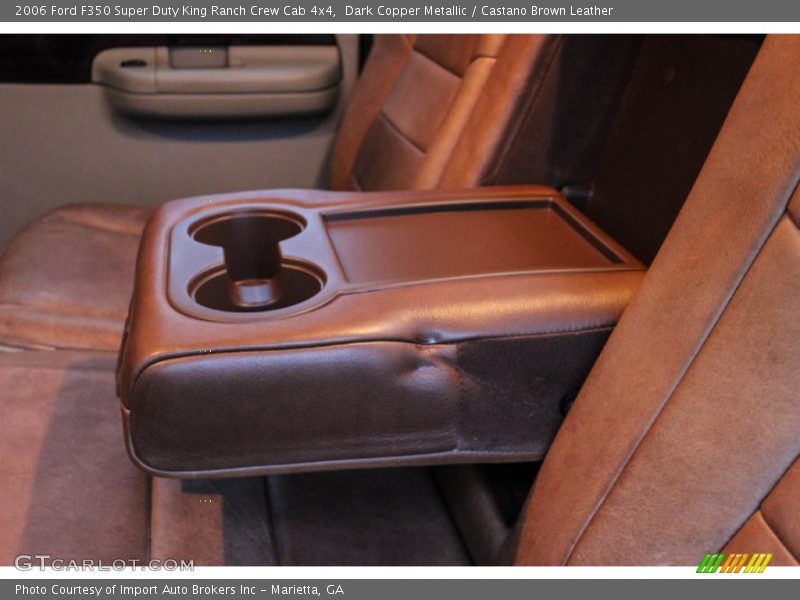 Dark Copper Metallic / Castano Brown Leather 2006 Ford F350 Super Duty King Ranch Crew Cab 4x4