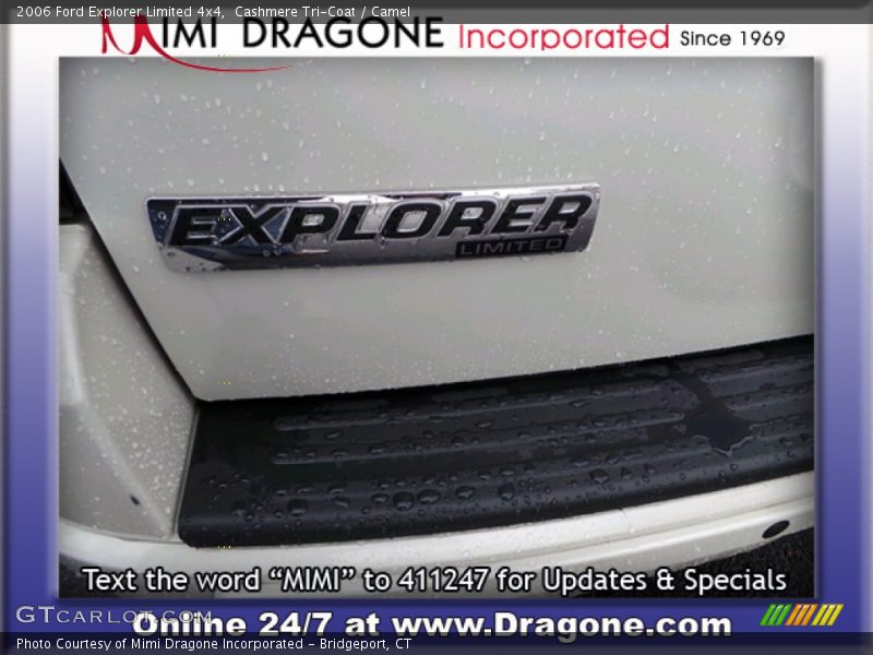 Cashmere Tri-Coat / Camel 2006 Ford Explorer Limited 4x4