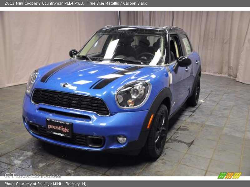 True Blue Metallic / Carbon Black 2013 Mini Cooper S Countryman ALL4 AWD