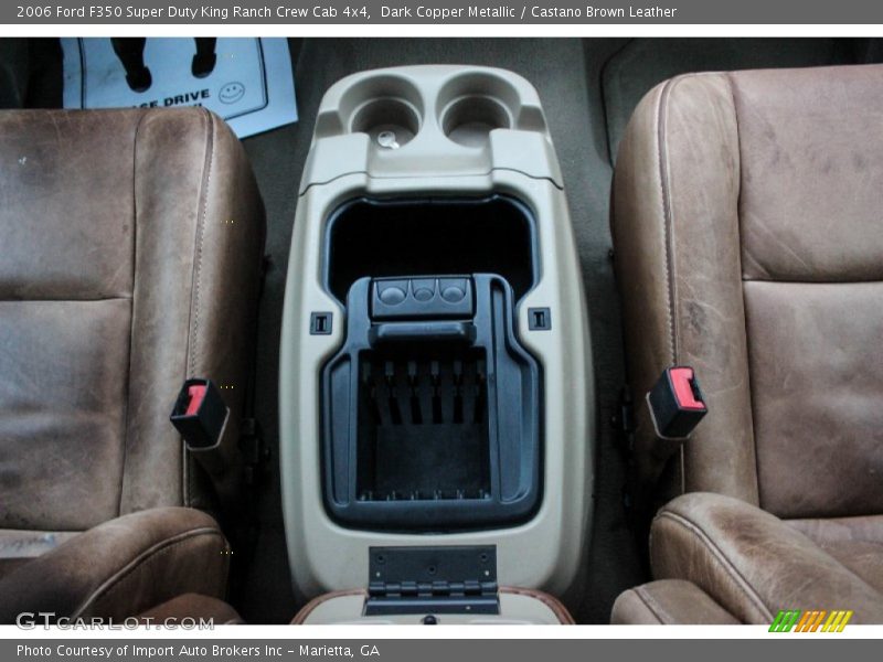Dark Copper Metallic / Castano Brown Leather 2006 Ford F350 Super Duty King Ranch Crew Cab 4x4