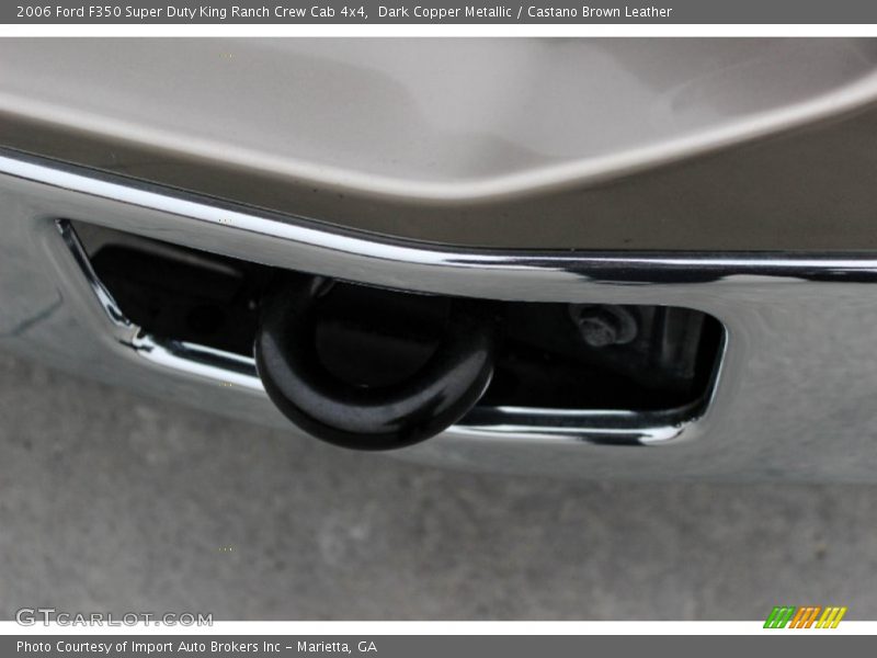 Dark Copper Metallic / Castano Brown Leather 2006 Ford F350 Super Duty King Ranch Crew Cab 4x4