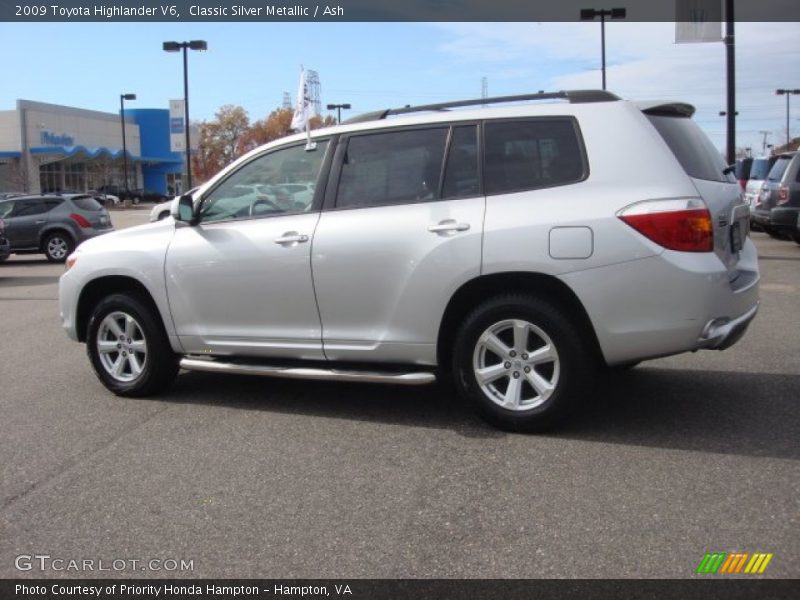 Classic Silver Metallic / Ash 2009 Toyota Highlander V6