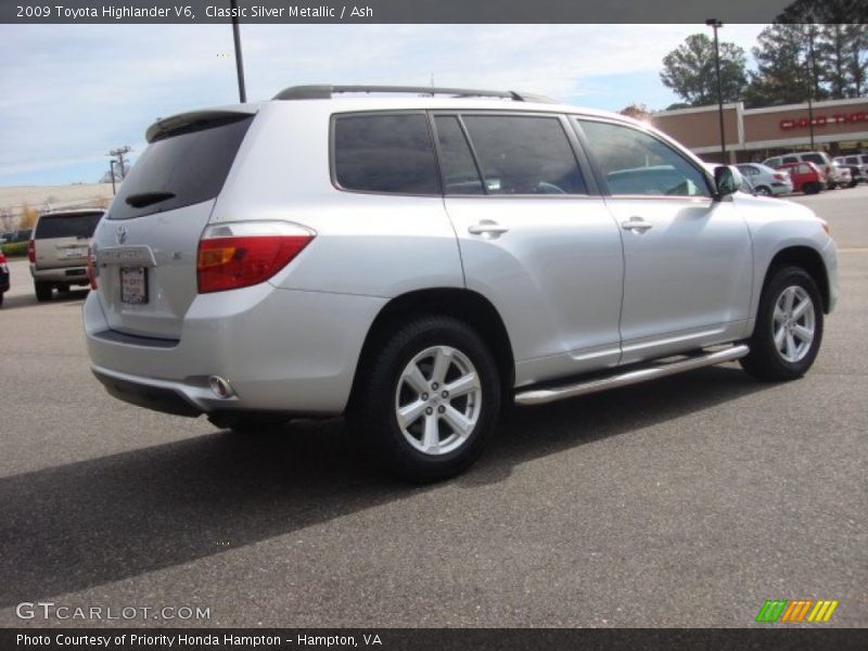 Classic Silver Metallic / Ash 2009 Toyota Highlander V6