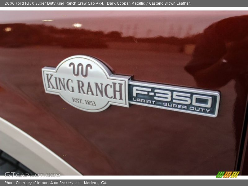  2006 F350 Super Duty King Ranch Crew Cab 4x4 Logo