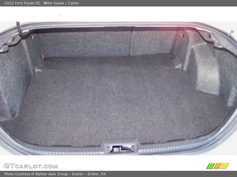White Suede / Camel 2012 Ford Fusion SE
