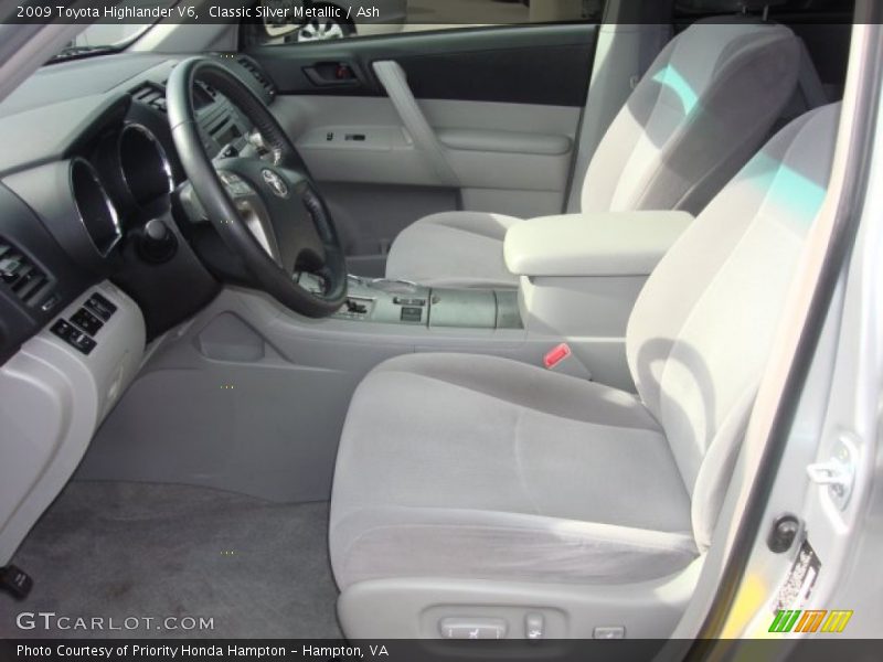 Classic Silver Metallic / Ash 2009 Toyota Highlander V6