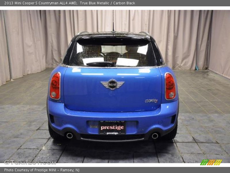 True Blue Metallic / Carbon Black 2013 Mini Cooper S Countryman ALL4 AWD