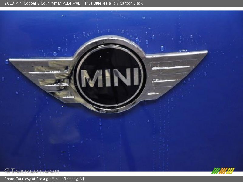 True Blue Metallic / Carbon Black 2013 Mini Cooper S Countryman ALL4 AWD