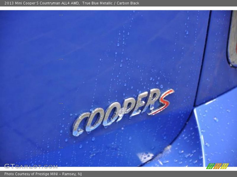 True Blue Metallic / Carbon Black 2013 Mini Cooper S Countryman ALL4 AWD