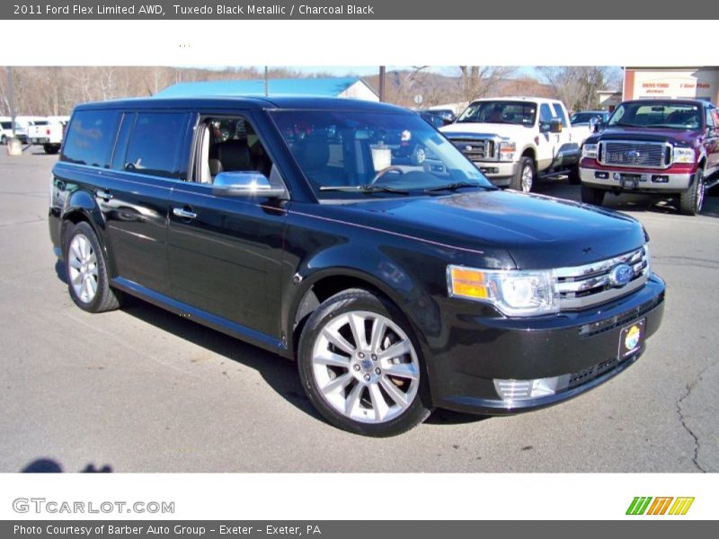 Tuxedo Black Metallic / Charcoal Black 2011 Ford Flex Limited AWD