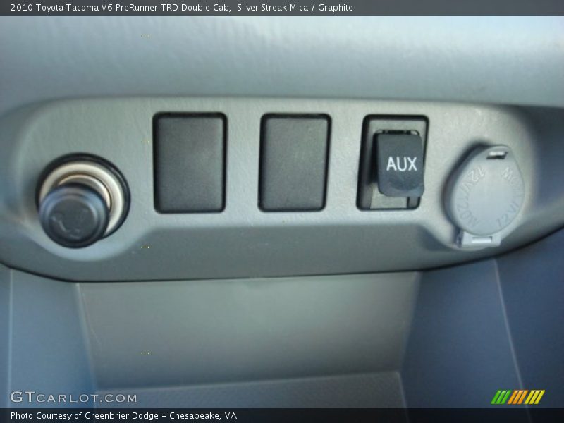 Silver Streak Mica / Graphite 2010 Toyota Tacoma V6 PreRunner TRD Double Cab