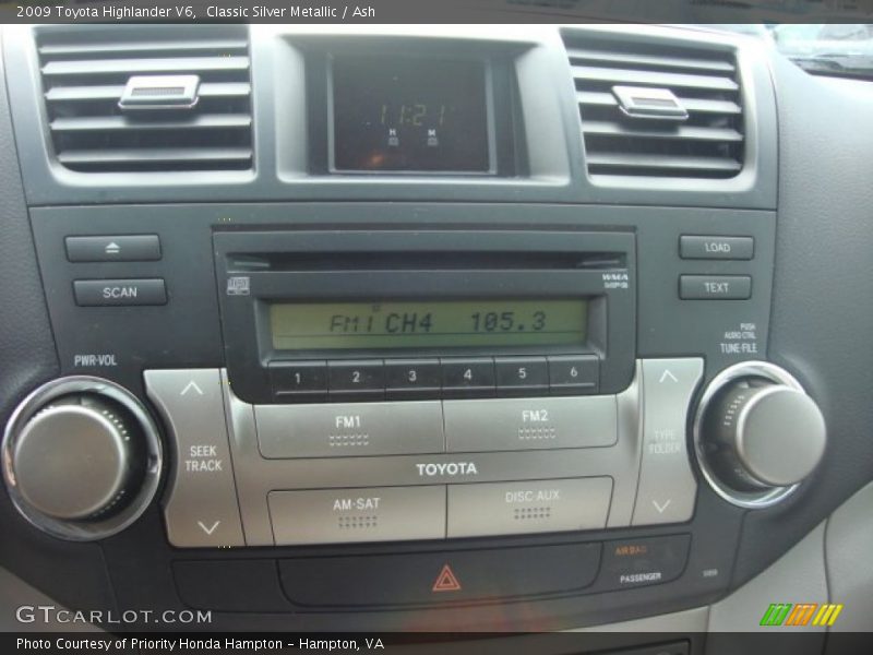Classic Silver Metallic / Ash 2009 Toyota Highlander V6
