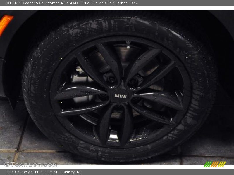True Blue Metallic / Carbon Black 2013 Mini Cooper S Countryman ALL4 AWD