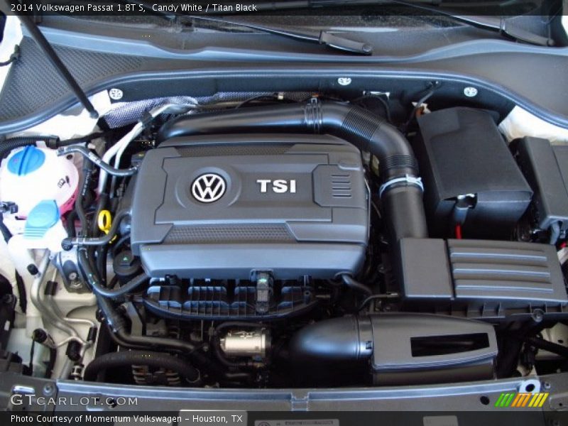Candy White / Titan Black 2014 Volkswagen Passat 1.8T S