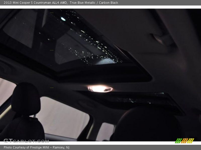 True Blue Metallic / Carbon Black 2013 Mini Cooper S Countryman ALL4 AWD