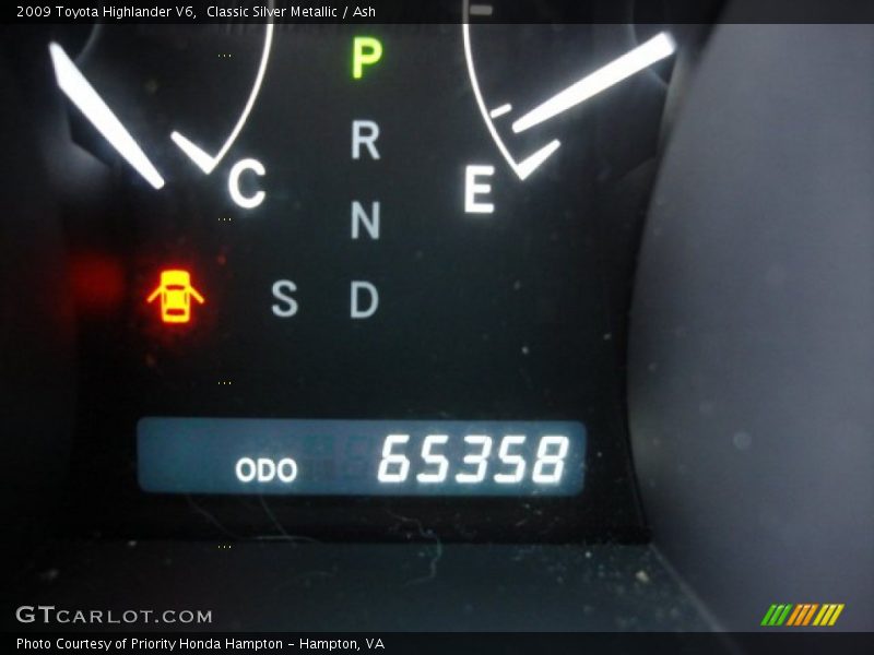 Classic Silver Metallic / Ash 2009 Toyota Highlander V6