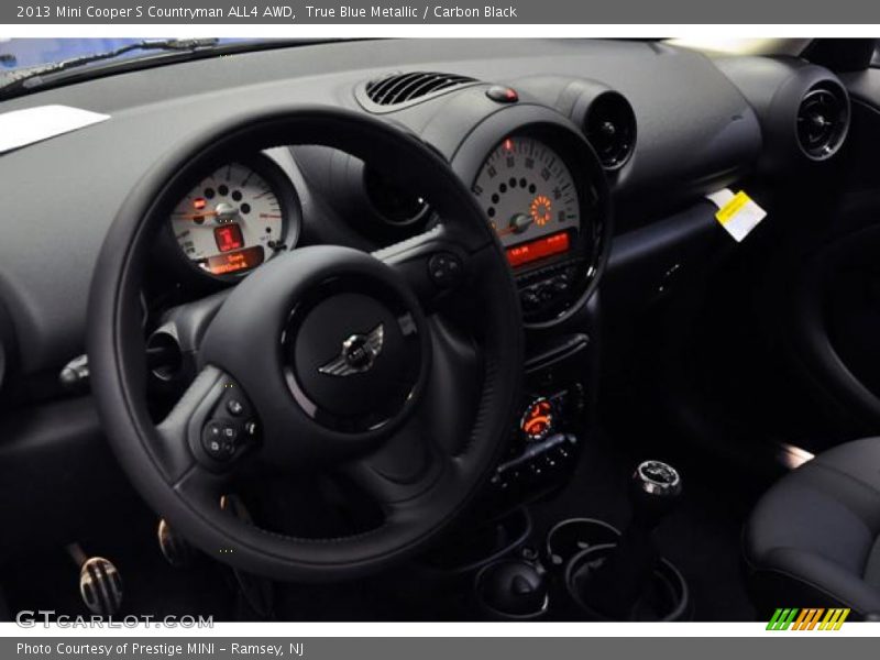 True Blue Metallic / Carbon Black 2013 Mini Cooper S Countryman ALL4 AWD