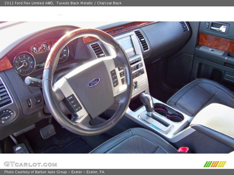 Tuxedo Black Metallic / Charcoal Black 2011 Ford Flex Limited AWD