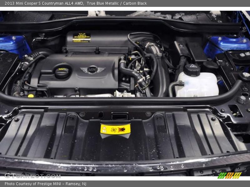 True Blue Metallic / Carbon Black 2013 Mini Cooper S Countryman ALL4 AWD