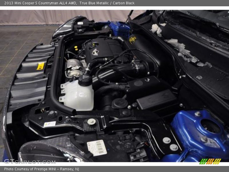 True Blue Metallic / Carbon Black 2013 Mini Cooper S Countryman ALL4 AWD