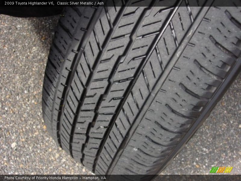 Classic Silver Metallic / Ash 2009 Toyota Highlander V6