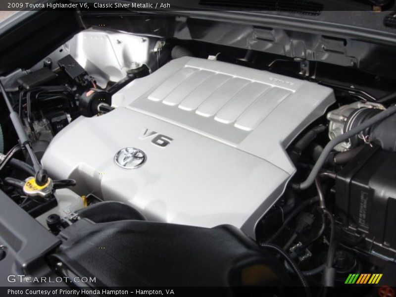 Classic Silver Metallic / Ash 2009 Toyota Highlander V6
