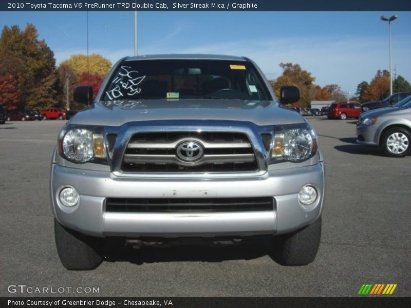 Silver Streak Mica / Graphite 2010 Toyota Tacoma V6 PreRunner TRD Double Cab