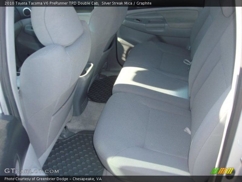 Silver Streak Mica / Graphite 2010 Toyota Tacoma V6 PreRunner TRD Double Cab