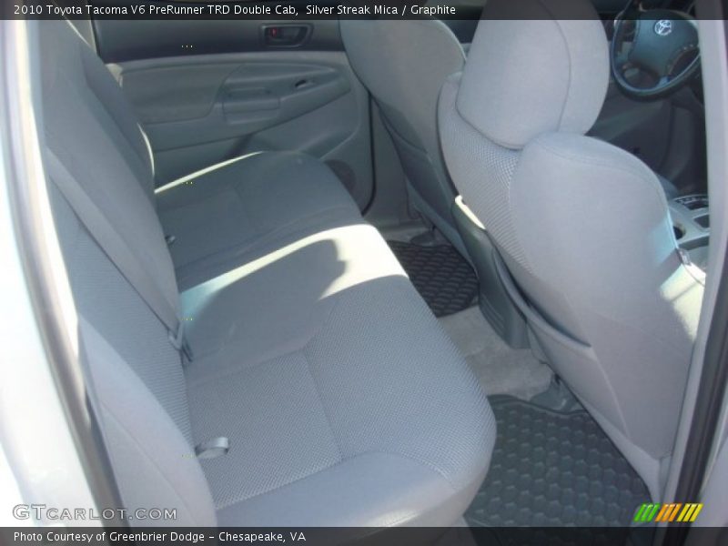 Silver Streak Mica / Graphite 2010 Toyota Tacoma V6 PreRunner TRD Double Cab