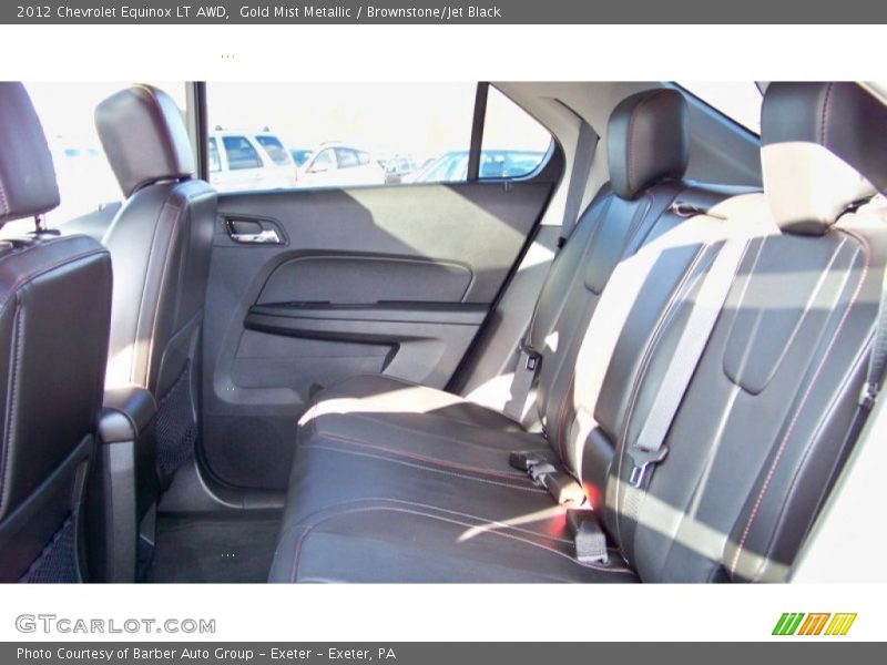 Gold Mist Metallic / Brownstone/Jet Black 2012 Chevrolet Equinox LT AWD