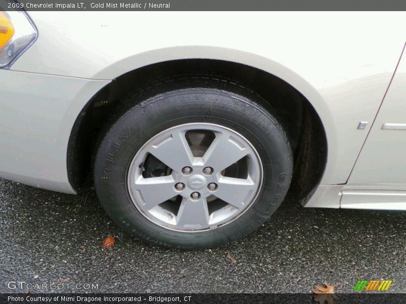 Gold Mist Metallic / Neutral 2009 Chevrolet Impala LT