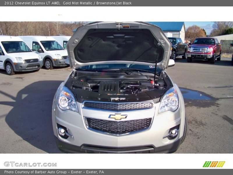 Gold Mist Metallic / Brownstone/Jet Black 2012 Chevrolet Equinox LT AWD